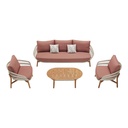 VASCA 3 SEATER SOFA