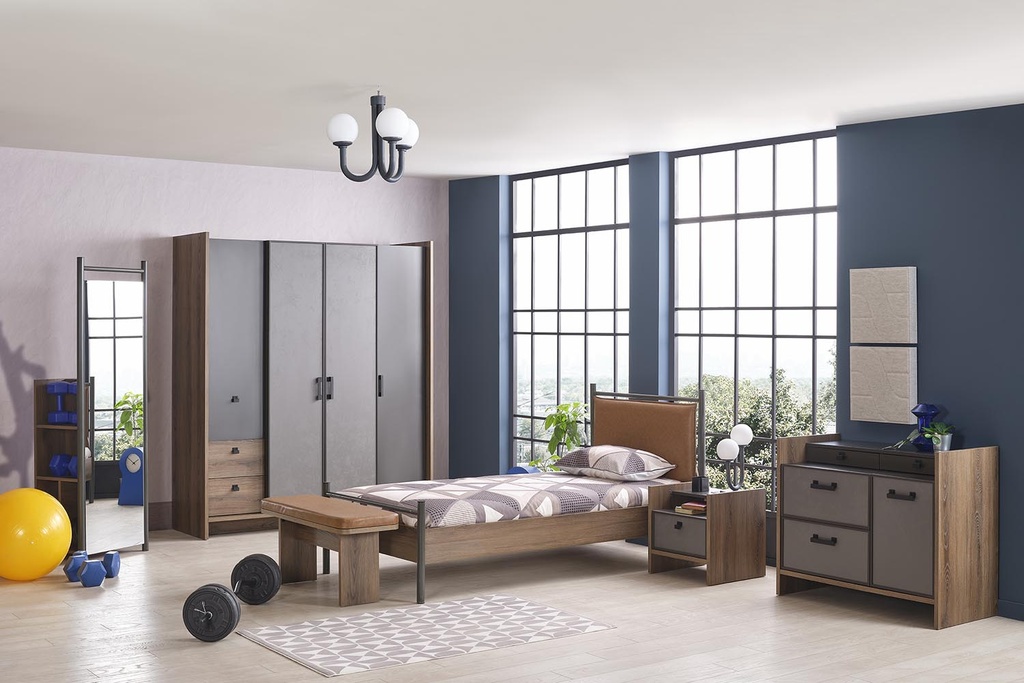 ACTION SINGLE BED 120X200 CM