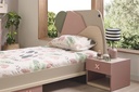 NORDIC SINGLE BED 120x200 CM