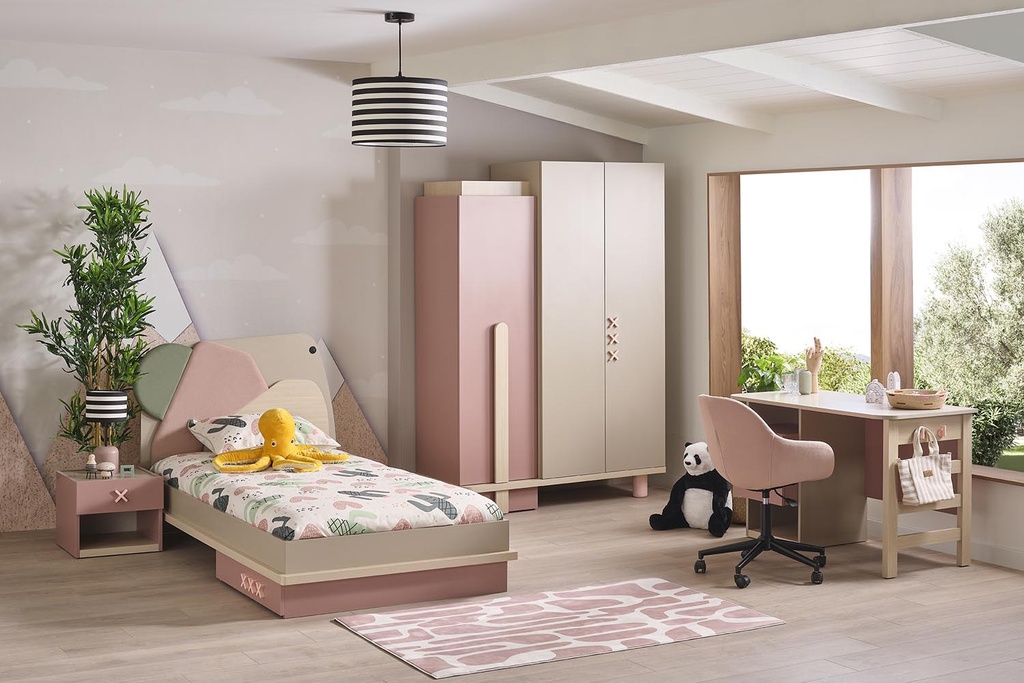 NORDIC SINGLE BED 120x200 CM