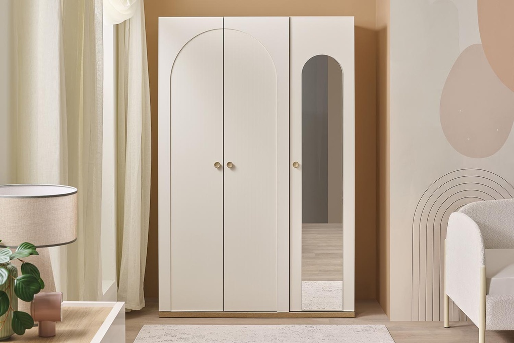 LOUIS 3 DOOR WARDROBE