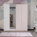 ANGEL CITY 4 DOOR WARDROBE WITH MIRROR