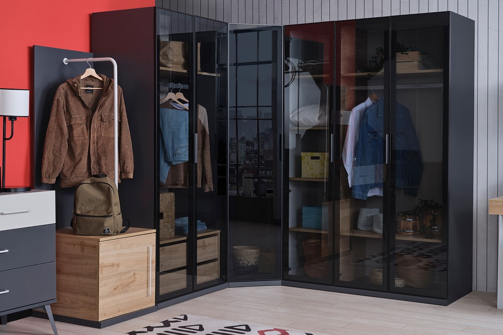 HARVEY CORNER WARDROBE
