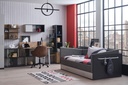 HARVEY STUDY TABLE WALL SHELVES