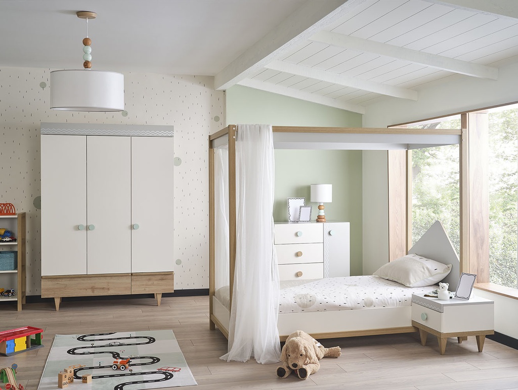 MAUDI SINGLE BED 90X190 CM