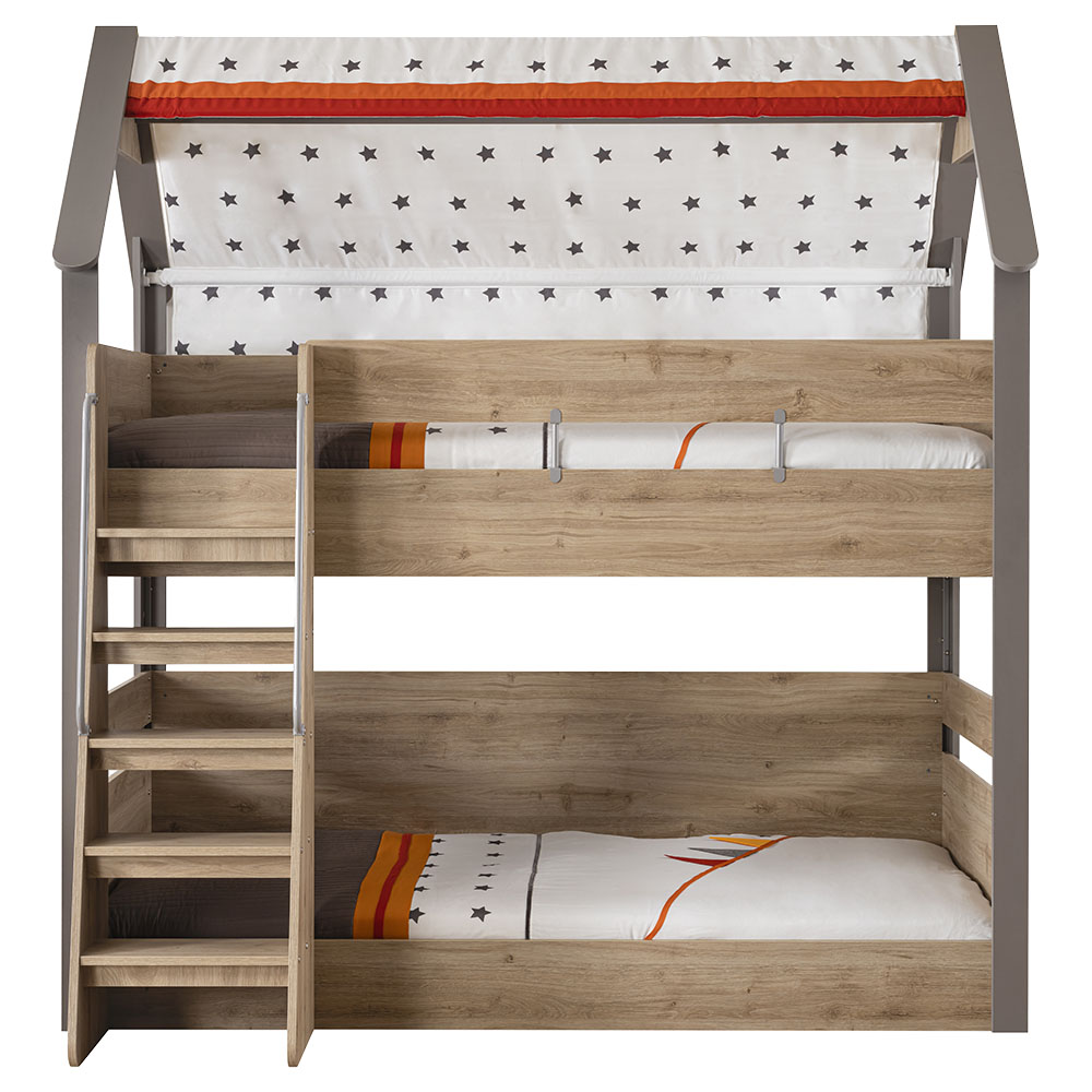 MONTESSORI HUT BUNK BED 100x200 CM