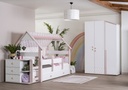 MONTESSORI PINK S SINGLE BED 100x200 CM