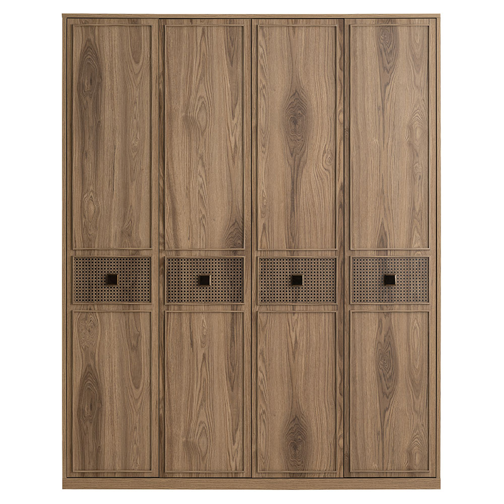 TRIO 4 DOOR WARDROBE