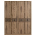 TRIO 4 DOOR WARDROBE