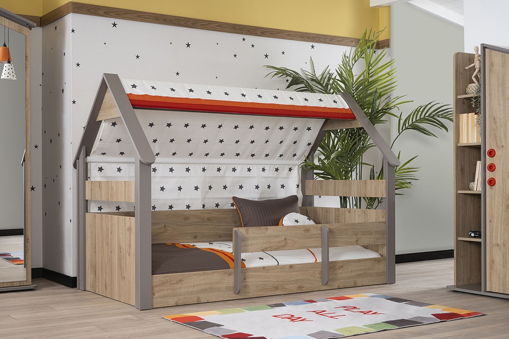 MONTESSORI HUT SINGLE BED 100x200 CM