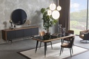 LAYLA TABLE GLASS TOP 208CM
