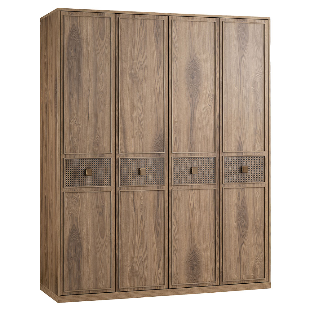 TRIO 4 DOOR WARDROBE