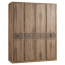 TRIO 4 DOOR WARDROBE