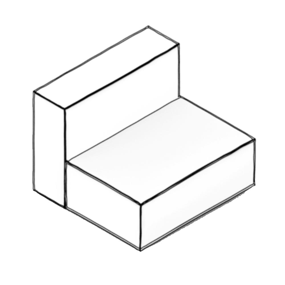 PLUS POUFY BOHEM INTER MODULE