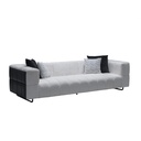 CHESS 4 SEATER SOFA BLACK